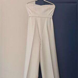 Elegant Cream Jumpsuit